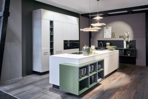 kueche perfect brillant crema magnolie b