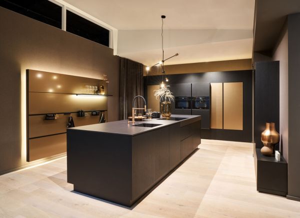 kueche b av6023gl eiche schwarz av7070 bronze kueche b av6023gl eiche schwarz av7070 bronze