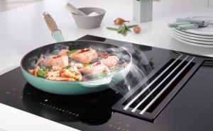 miele kochfeldabzug tischluefter twoinone kochfeld mit dunstabzug nach unten